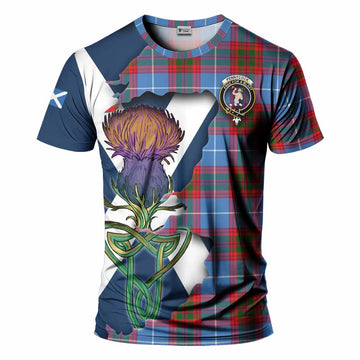 Pennycook Tartan Family Crest T-Shirt Scottish Thistle Celtic Inspired Kid's Shirt - Tartan Vibes Clothing