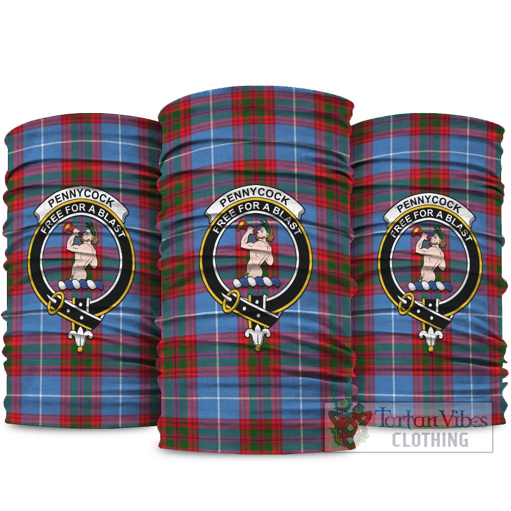 Pennycook Tartan Neck Gaiters, Tartan Bandanas, Tartan Head Band with Family Crest