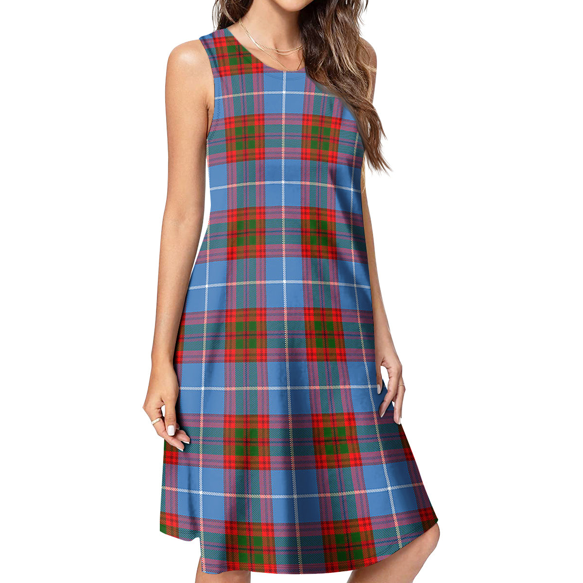 Pennycook Tartan Womens Casual Dresses - Tartanvibesclothing