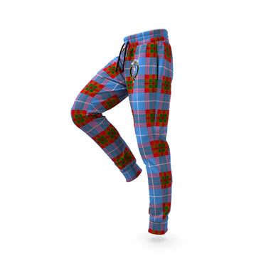 Pennycook Tartan Joggers Pants with Family Crest