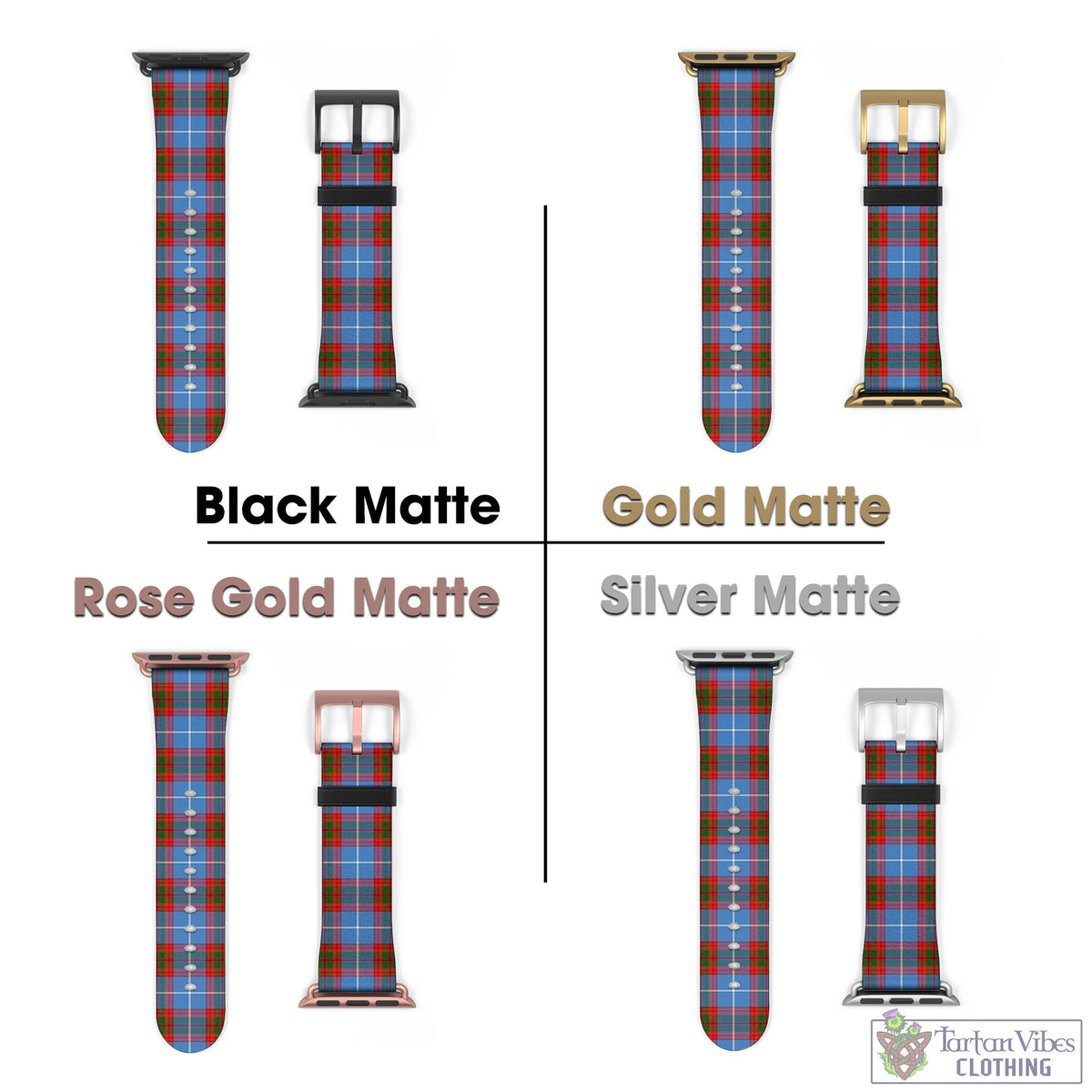 Pennycook Tartan Watch Band 42 - 45 mm - Tartan Vibes Clothing
