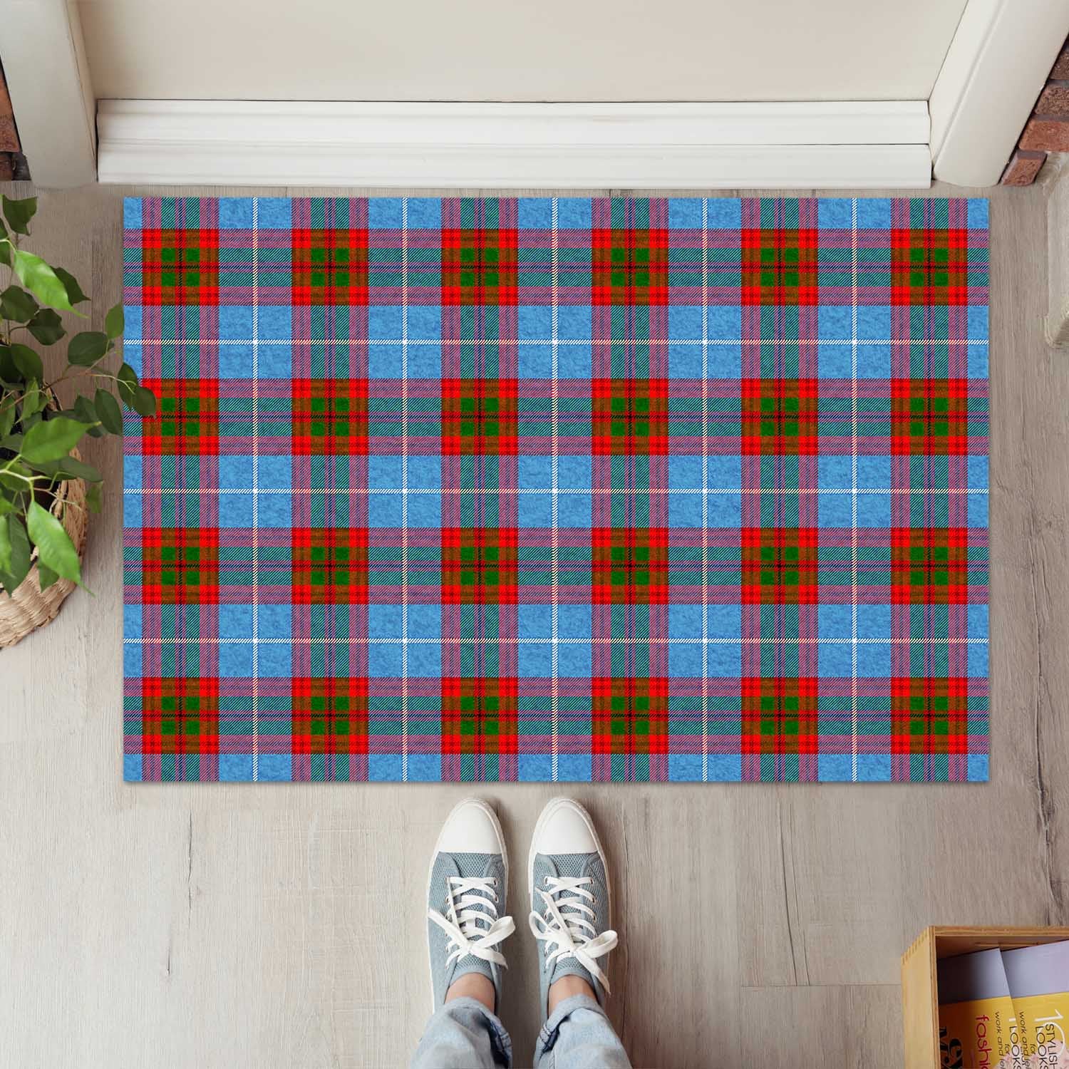 Pennycook Tartan Door Mat - Tartanvibesclothing