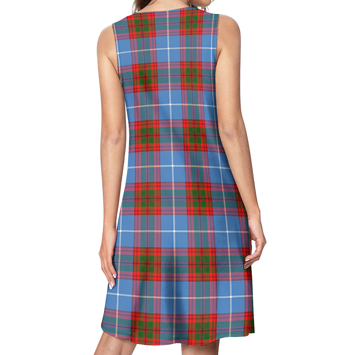 Pennycook Tartan Womens Casual Dresses - Tartanvibesclothing