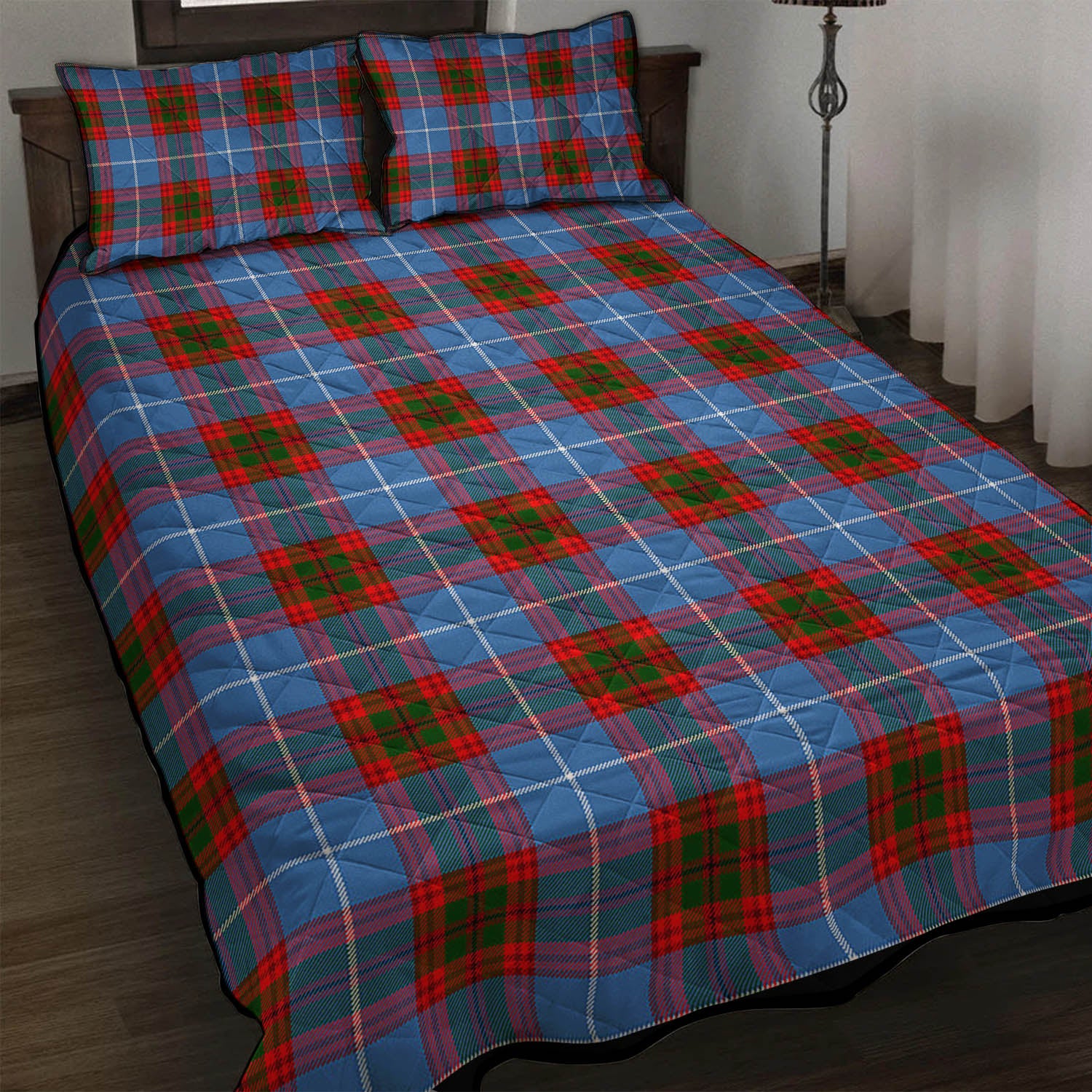 Pennycook Tartan Quilt Bed Set - Tartan Vibes Clothing