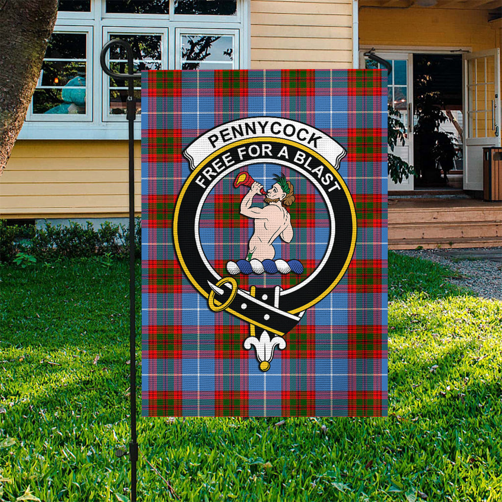 Pennycook Tartan Flag with Family Crest - Tartan Vibes Clothing