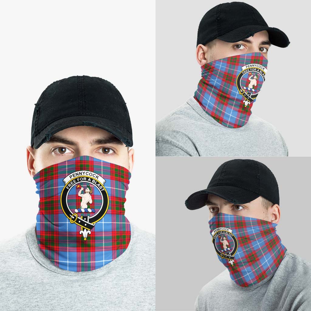 Pennycook Tartan Neck Gaiters, Tartan Bandanas, Tartan Head Band with Family Crest