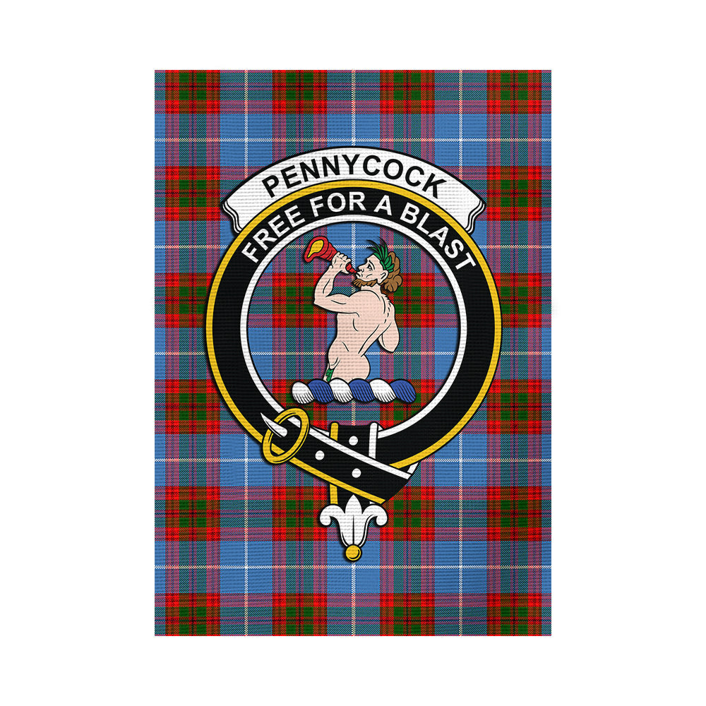 Pennycook Tartan Flag with Family Crest - Tartan Vibes Clothing