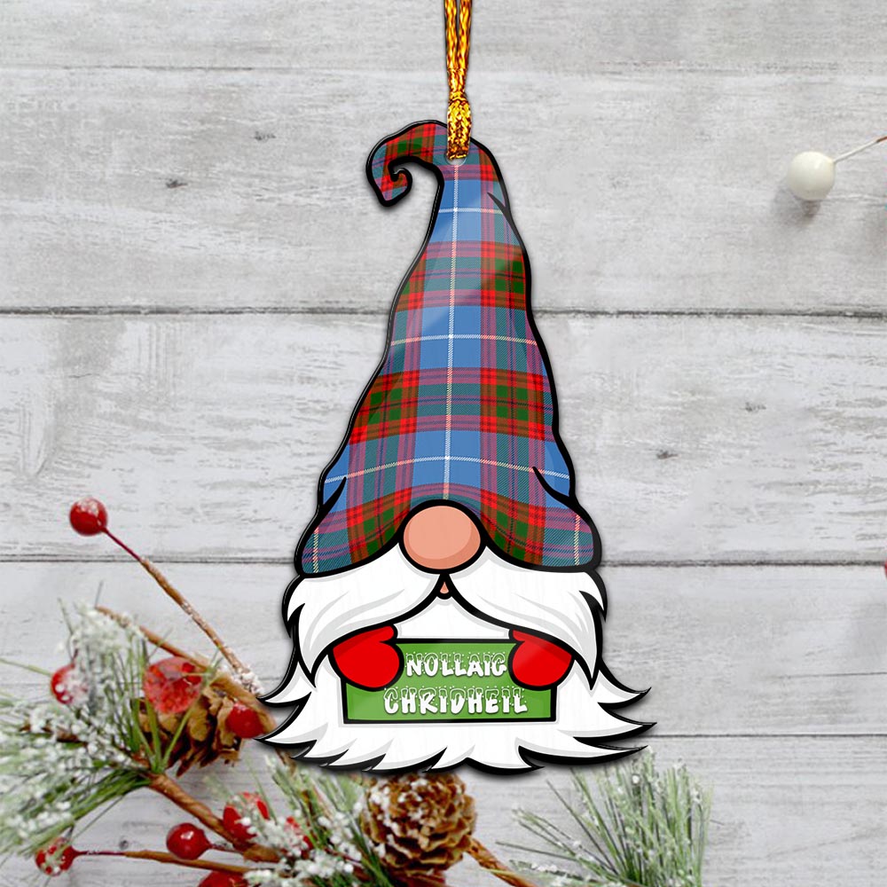 Pennycook Gnome Christmas Ornament with His Tartan Christmas Hat - Tartan Vibes Clothing