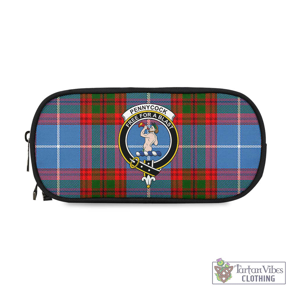 Tartan Vibes Clothing Pennycook Tartan Pen and Pencil Case with Family Crest