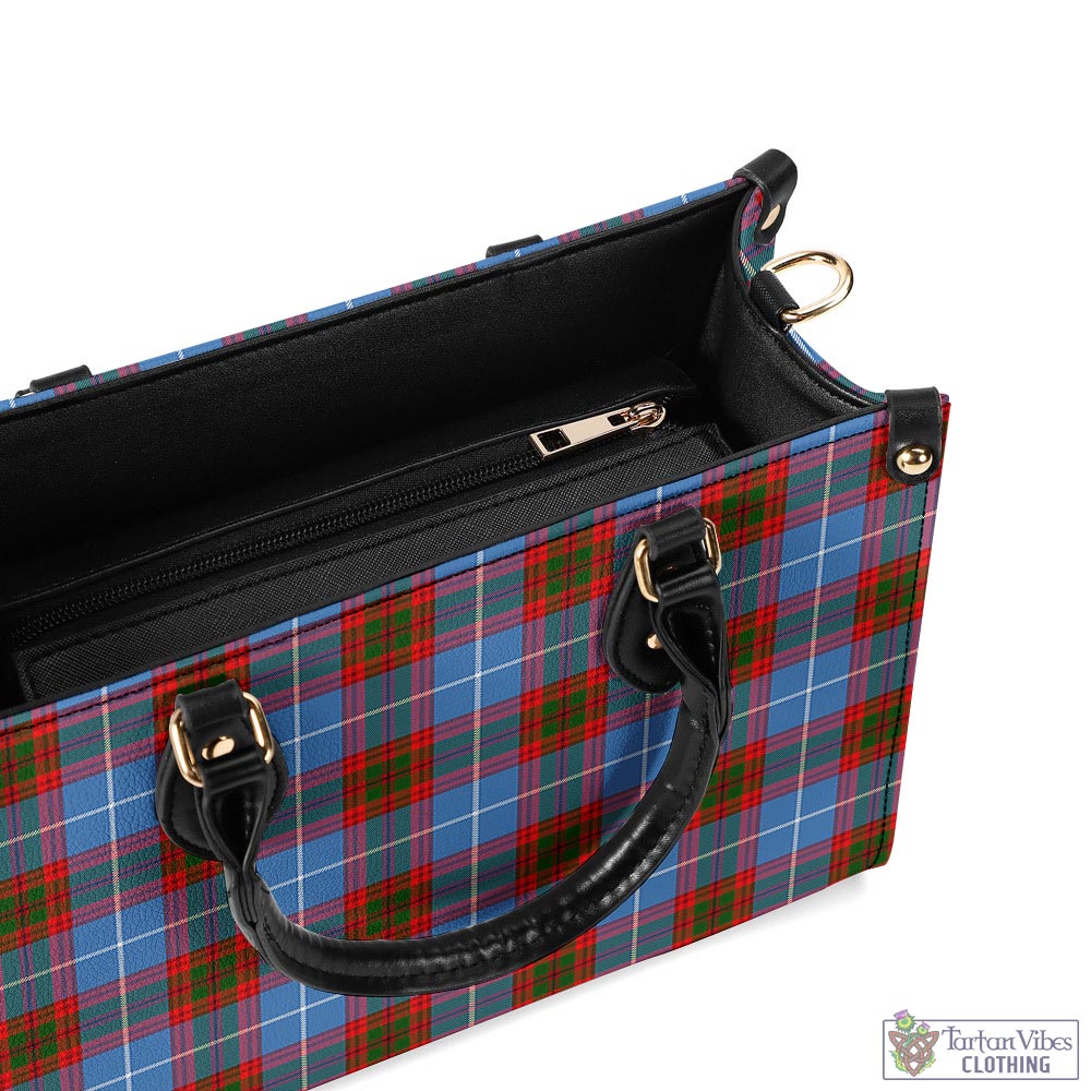 Tartan Vibes Clothing Pennycook Tartan Luxury Leather Handbags