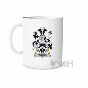 Penteny Irish Clan Coat of Arms Ceramic Mug