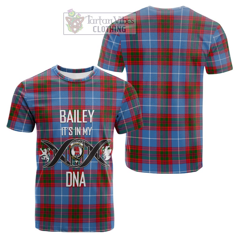 Tartan Vibes Clothing Pentland Tartan Cotton T-shirt with Family Crest DNA In Me Style