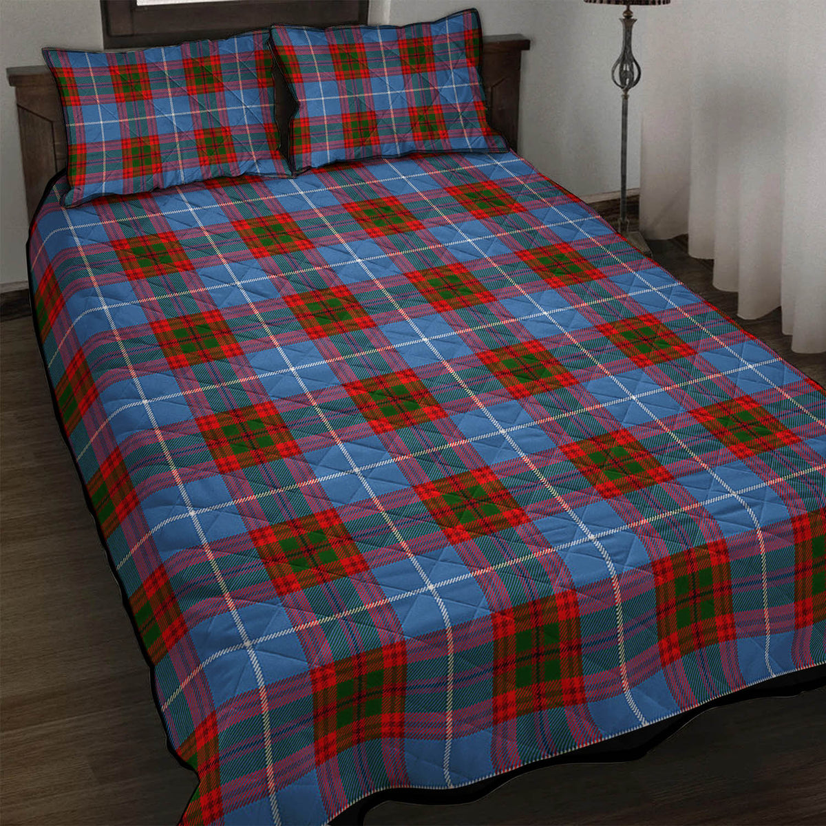 Pentland Tartan Quilt Bed Set - Tartan Vibes Clothing