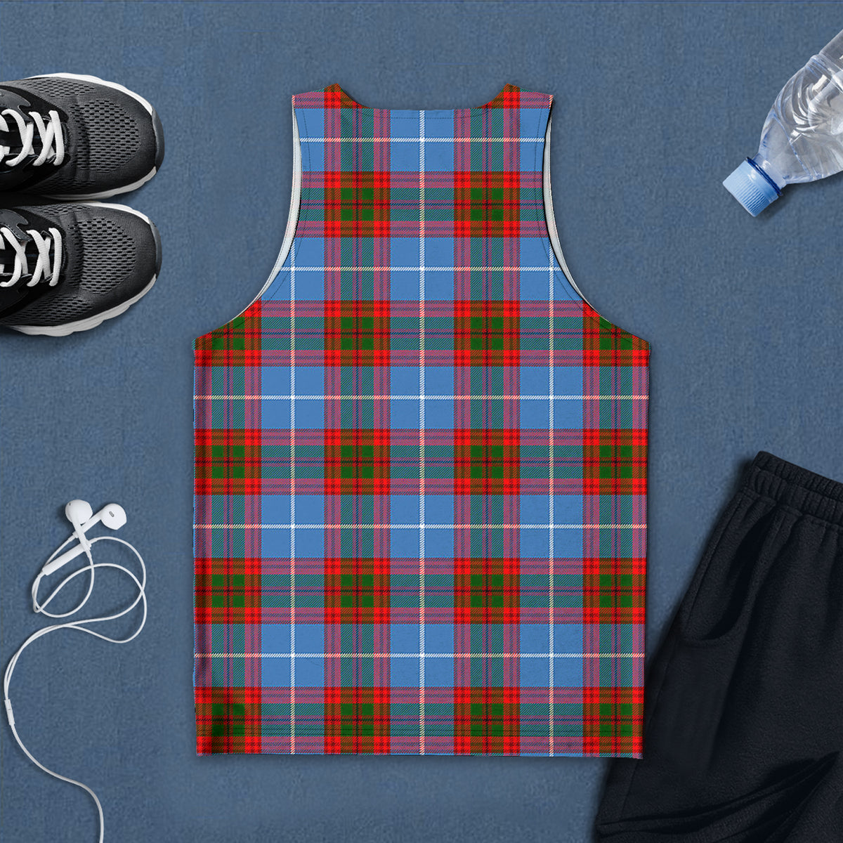 Pentland Tartan Mens Tank Top - Tartan Vibes Clothing