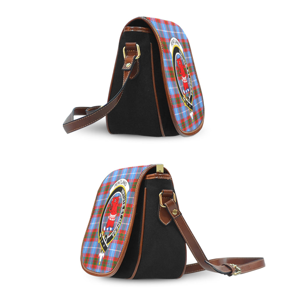 pentland-tartan-saddle-bag-with-family-crest