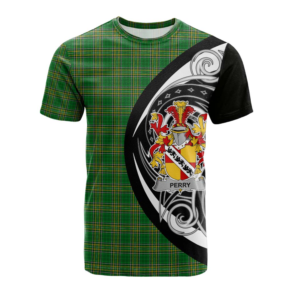 Perry Irish Clan Cotton T-shirt Celtic Circle Style Kid's Shirt - Tartan Vibes Clothing