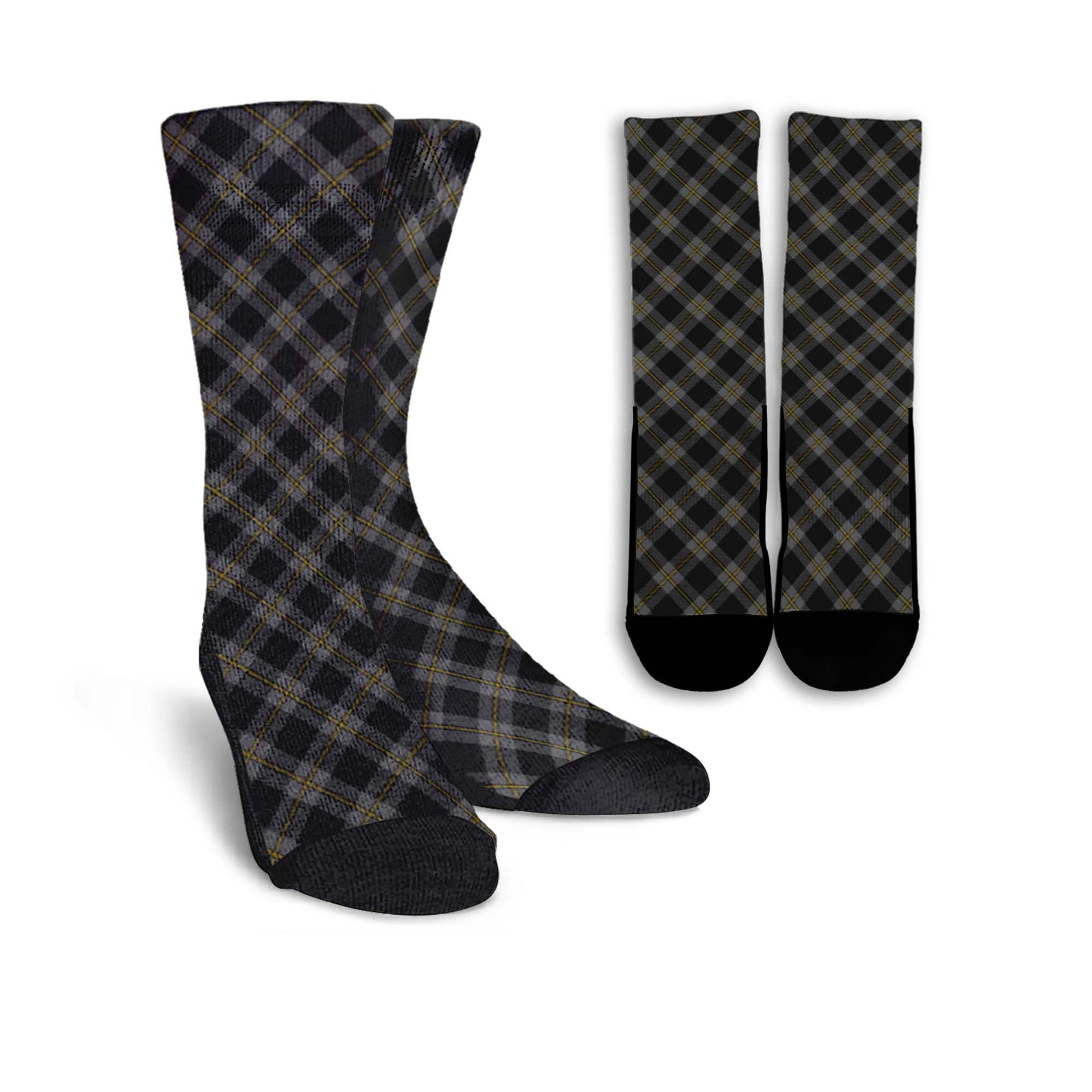 Perry Ancient Tartan Crew Socks Cross Tartan Style - Tartanvibesclothing