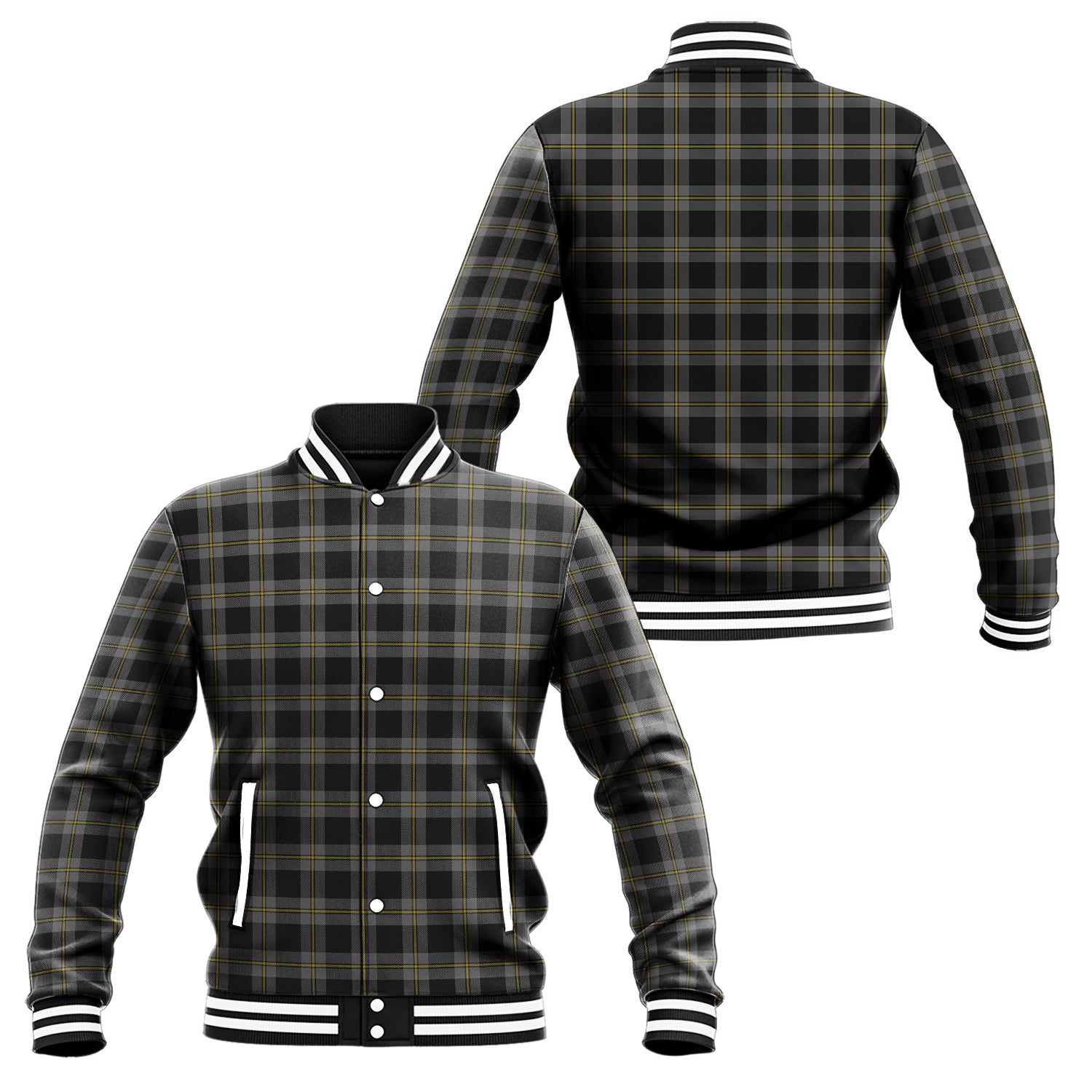 Perry Ancient Tartan Baseball Jacket Unisex - Tartan Vibes Clothing