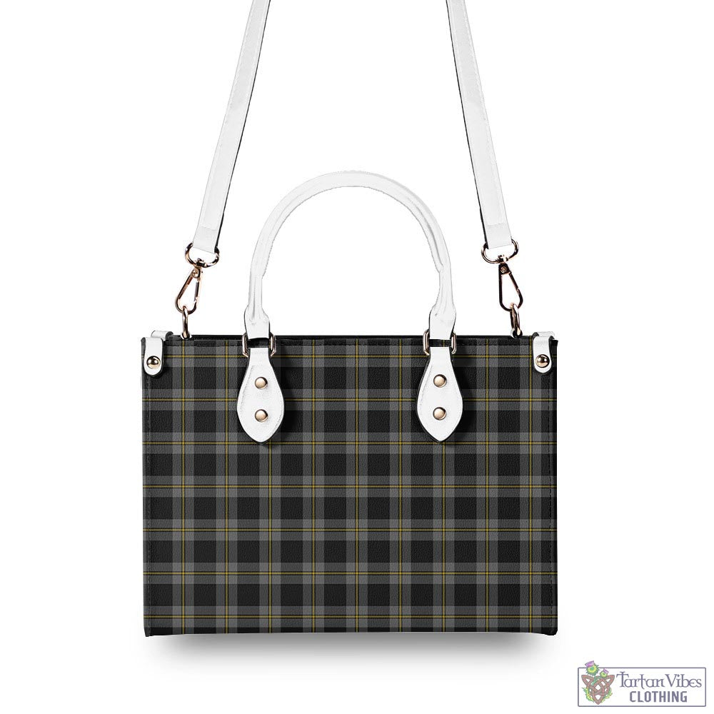 Tartan Vibes Clothing Perry Ancient Tartan Luxury Leather Handbags