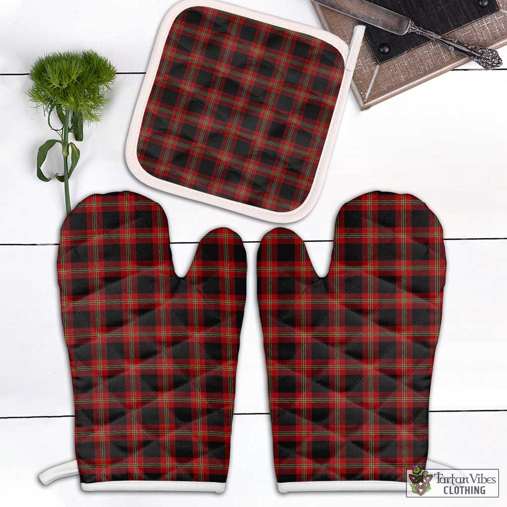 Perry-Pirrie Tartan Combo Oven Mitt & Pot-Holder Combo 1 Oven Mitt & 1 Pot-Holder White - Tartan Vibes Clothing