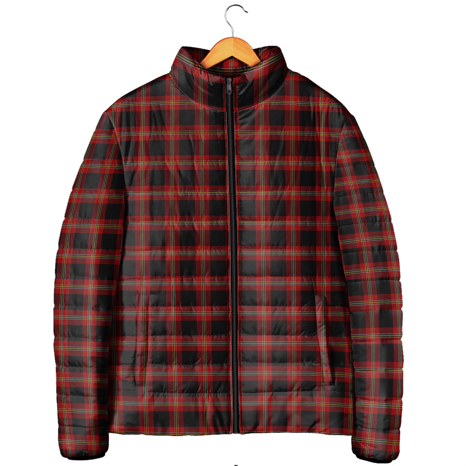 Perry-Pirrie Tartan Padded Jacket Men's Padded Jacket - Tartan Vibes Clothing