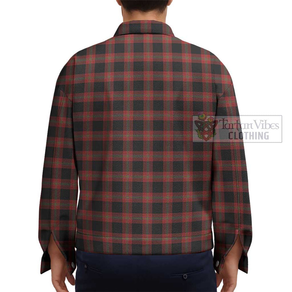 Perry-Pirrie Tartan Unisex Lapel Cotton Jacket - Tartan Vibes Clothing