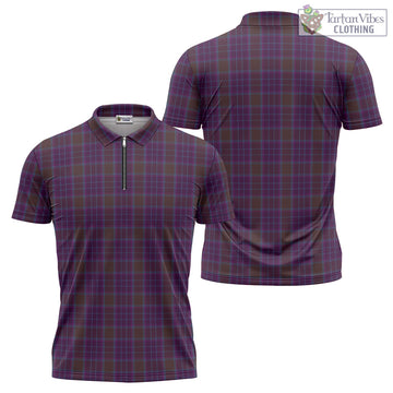 Phillips Tartan Zipper Polo Shirt