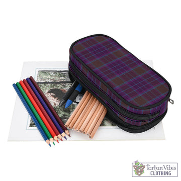 Phillips Tartan Pen and Pencil Case