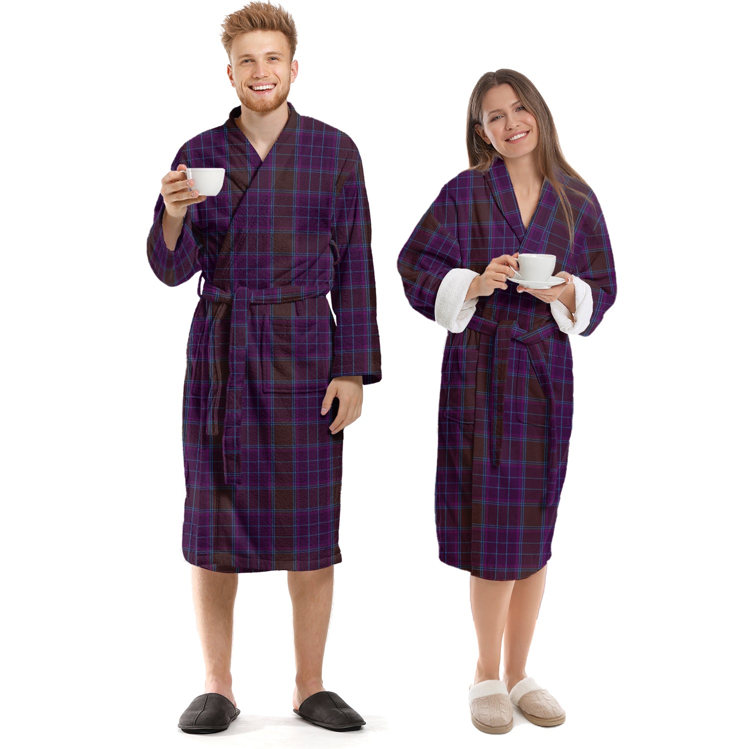 Phillips Tartan Bathrobe Unisex S - Tartan Vibes Clothing