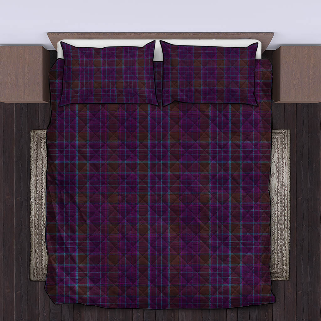 Phillips Tartan Quilt Bed Set King - Tartan Vibes Clothing