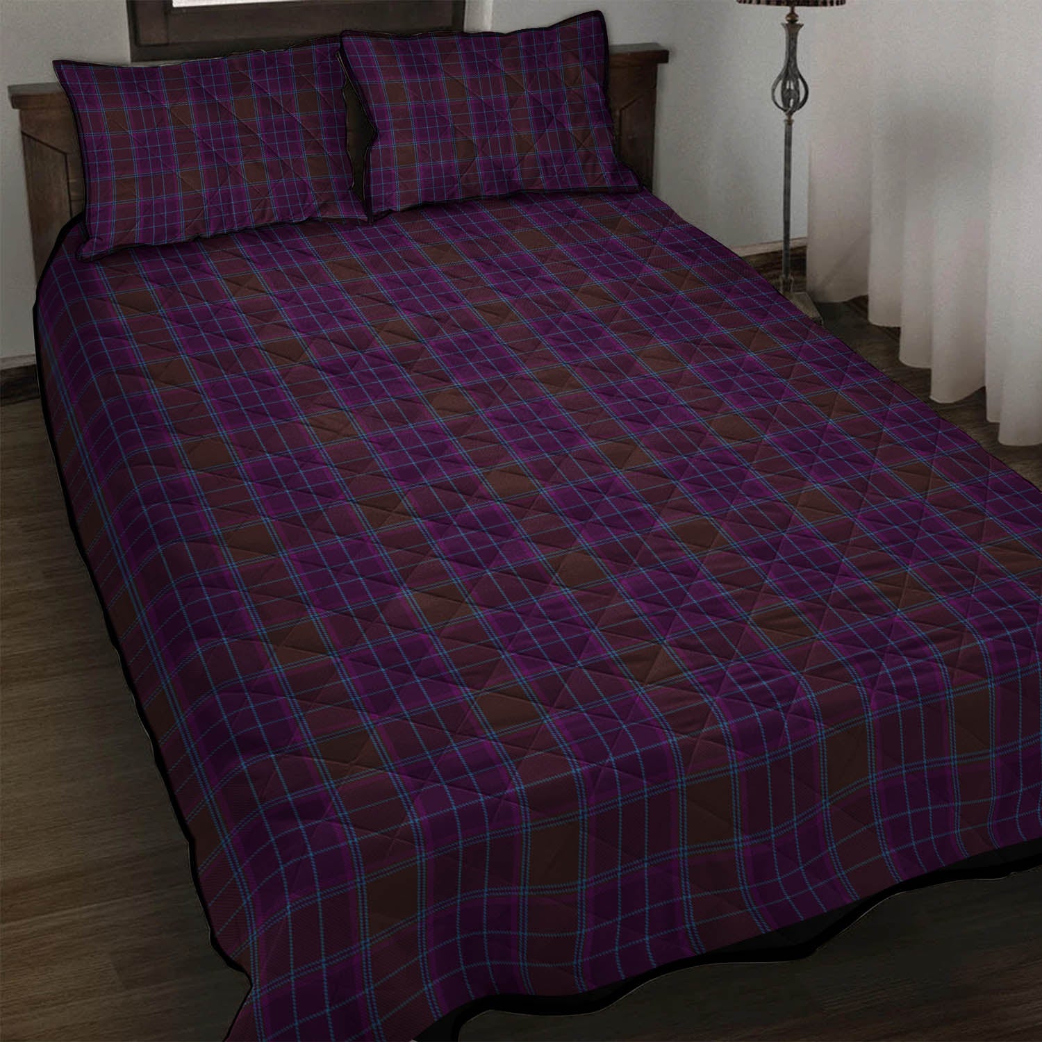 Phillips Tartan Quilt Bed Set - Tartan Vibes Clothing