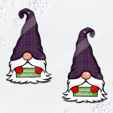 Phillips Gnome Christmas Ornament with His Tartan Christmas Hat