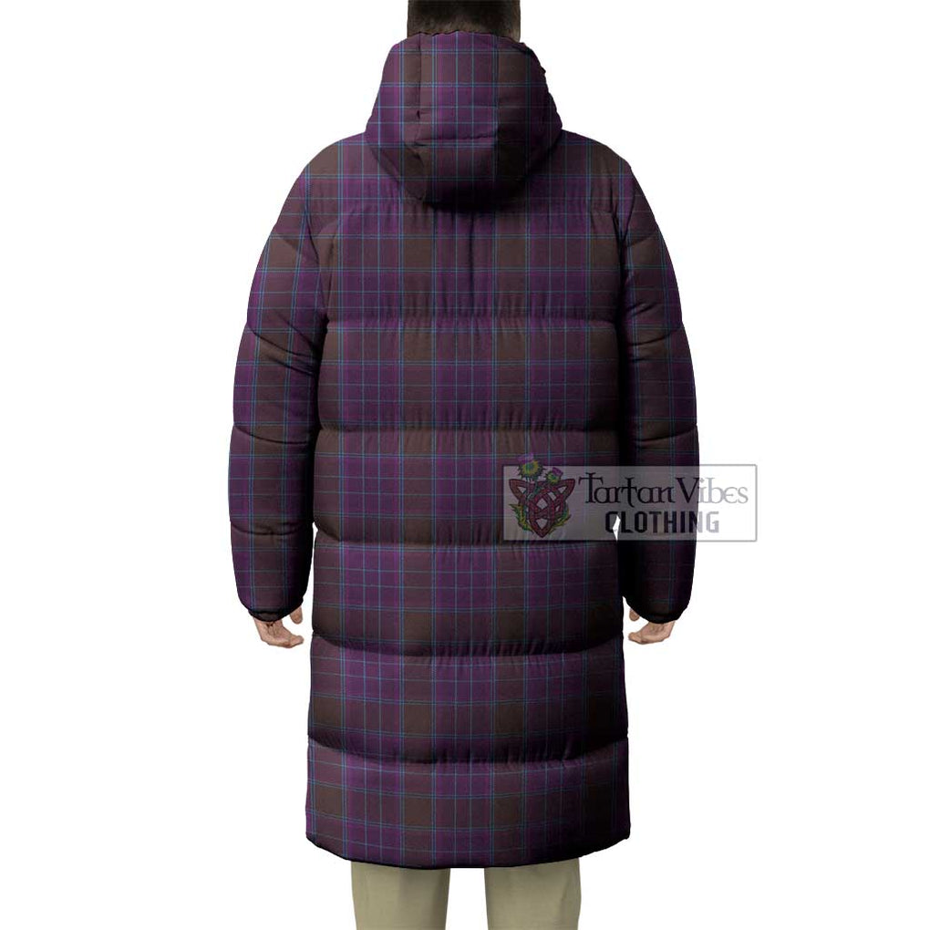 Tartan Vibes Clothing Phillips Tartan Long Down Jacket