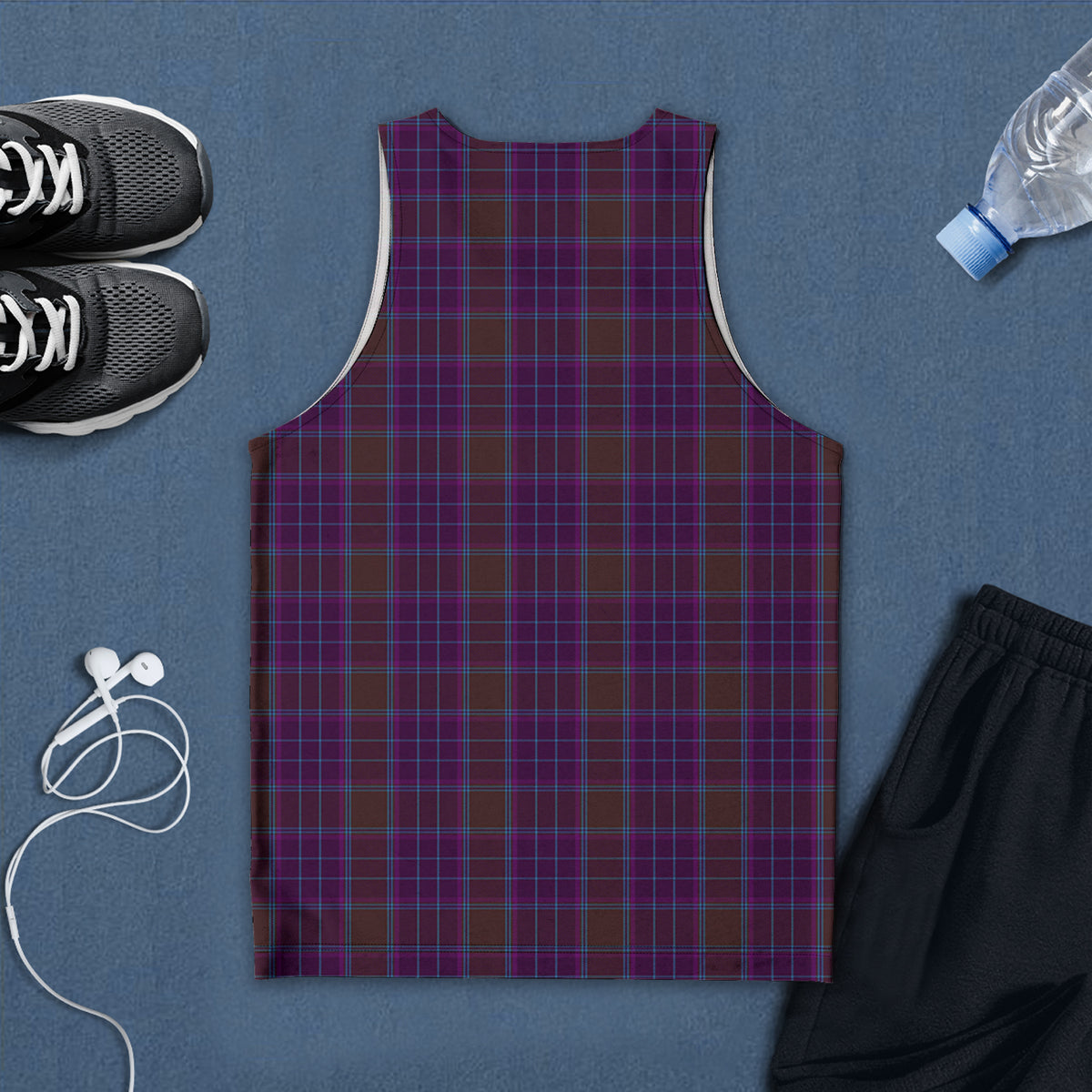 Phillips Tartan Mens Tank Top - Tartan Vibes Clothing
