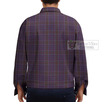 Phillips Tartan Unisex Lapel Cotton Jacket