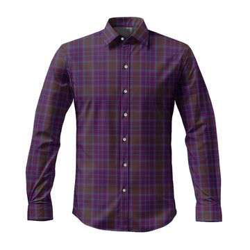 Phillips Tartan Long Sleeve Button Up Shirt