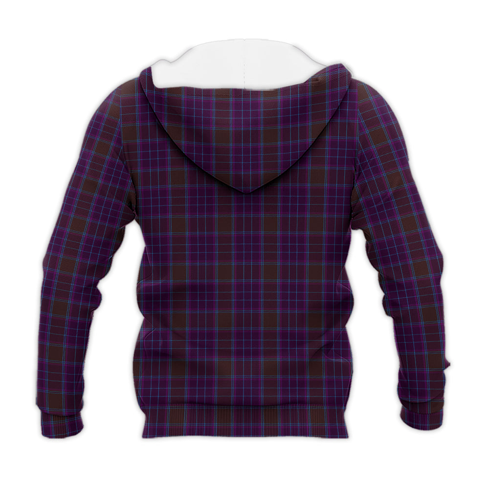 phillips-tartan-knitted-hoodie