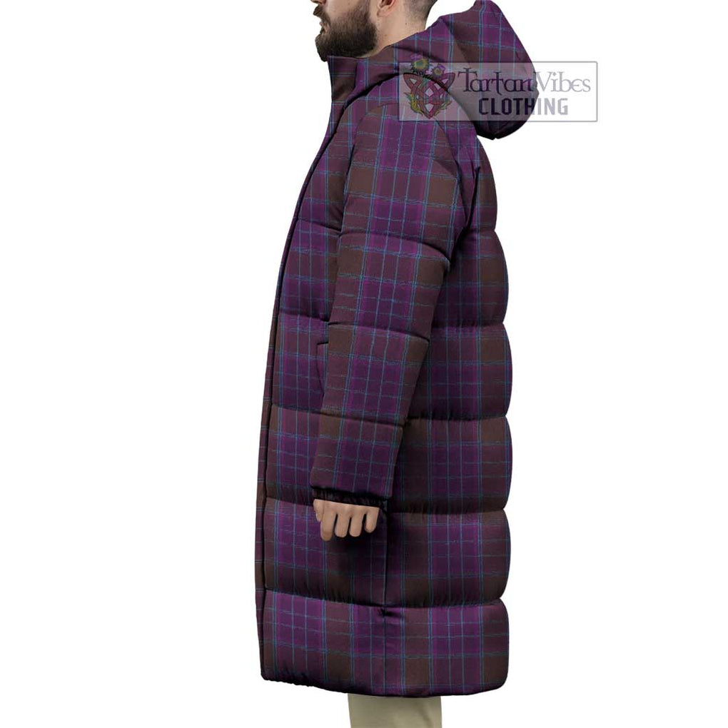 Tartan Vibes Clothing Phillips Tartan Long Down Jacket