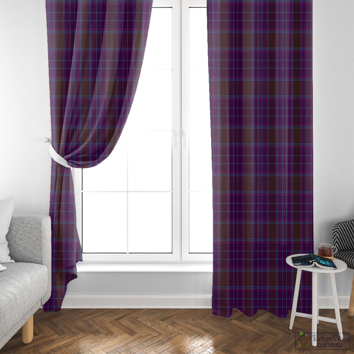 Phillips Tartan Window Curtain - Tartan Vibes Clothing