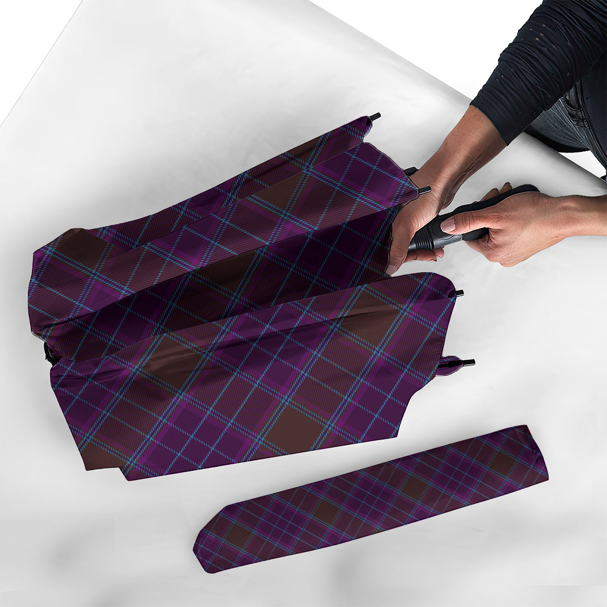 Phillips Tartan Umbrella - Tartanvibesclothing