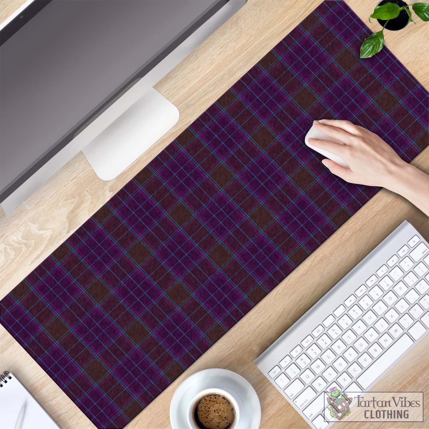 Tartan Vibes Clothing Phillips Tartan Mouse Pad