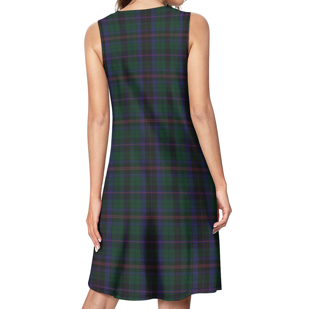 Phillips of Wales Tartan Womens Casual Dresses - Tartanvibesclothing