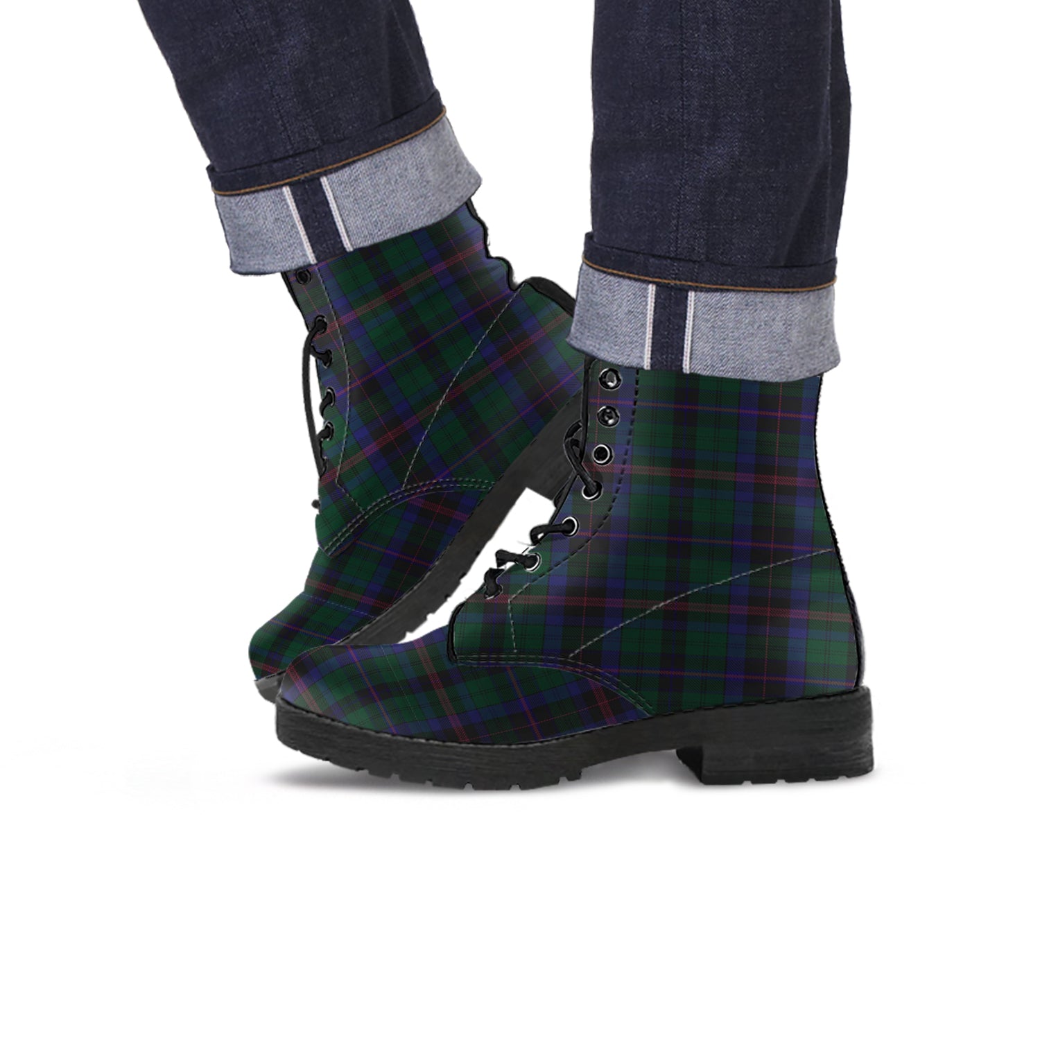 phillips-of-wales-tartan-leather-boots