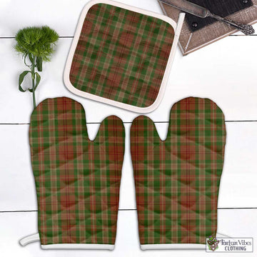 Pierce Tartan Combo Oven Mitt & Pot-Holder White - Tartan Vibes Clothing
