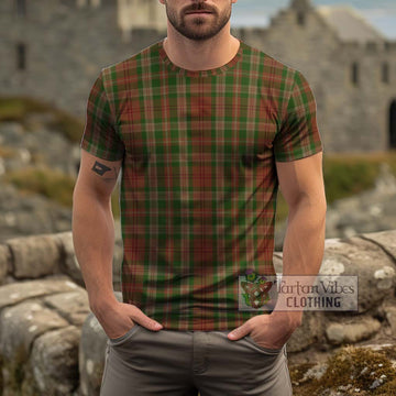 Pierce Tartan Cotton T-Shirt