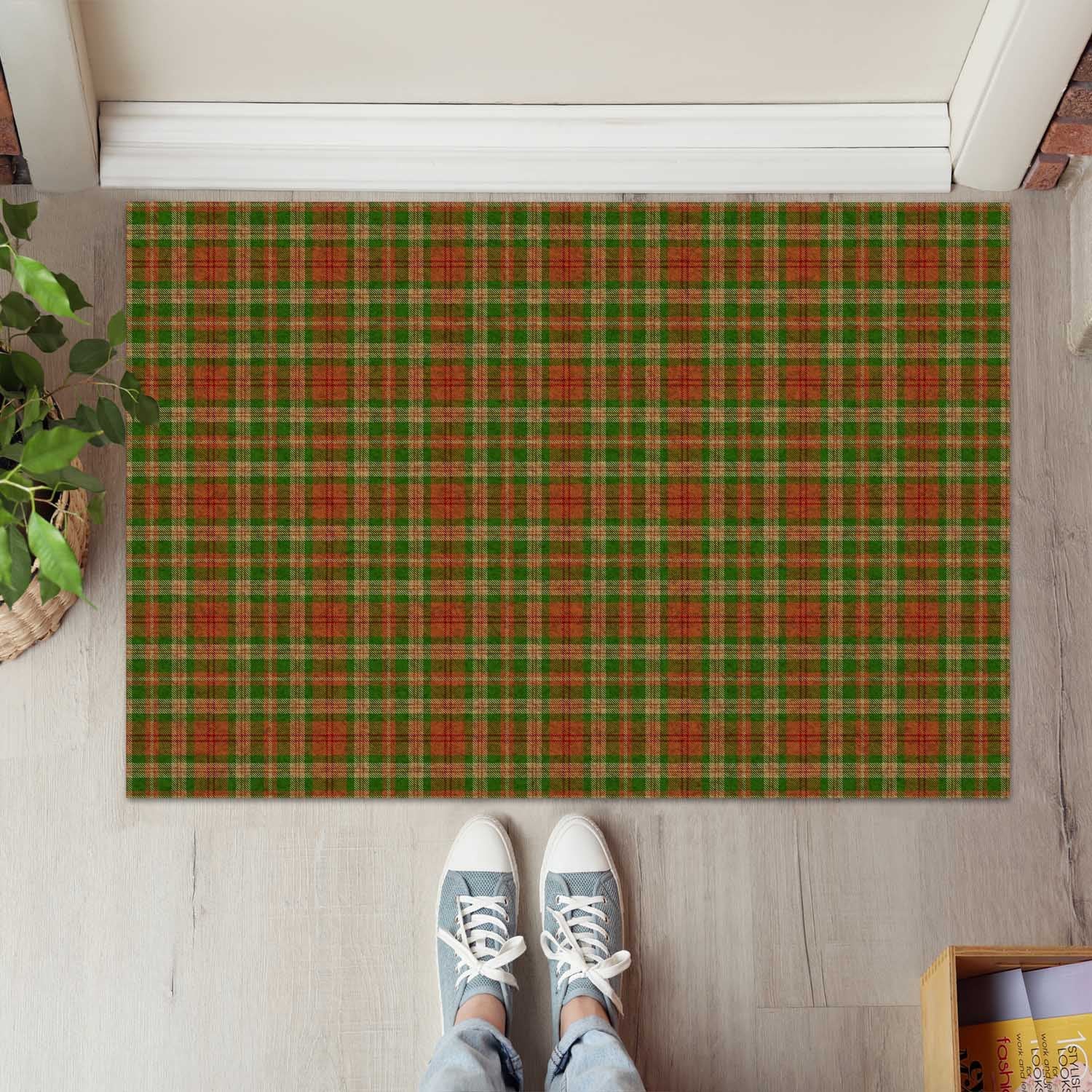 Pierce Tartan Door Mat - Tartanvibesclothing