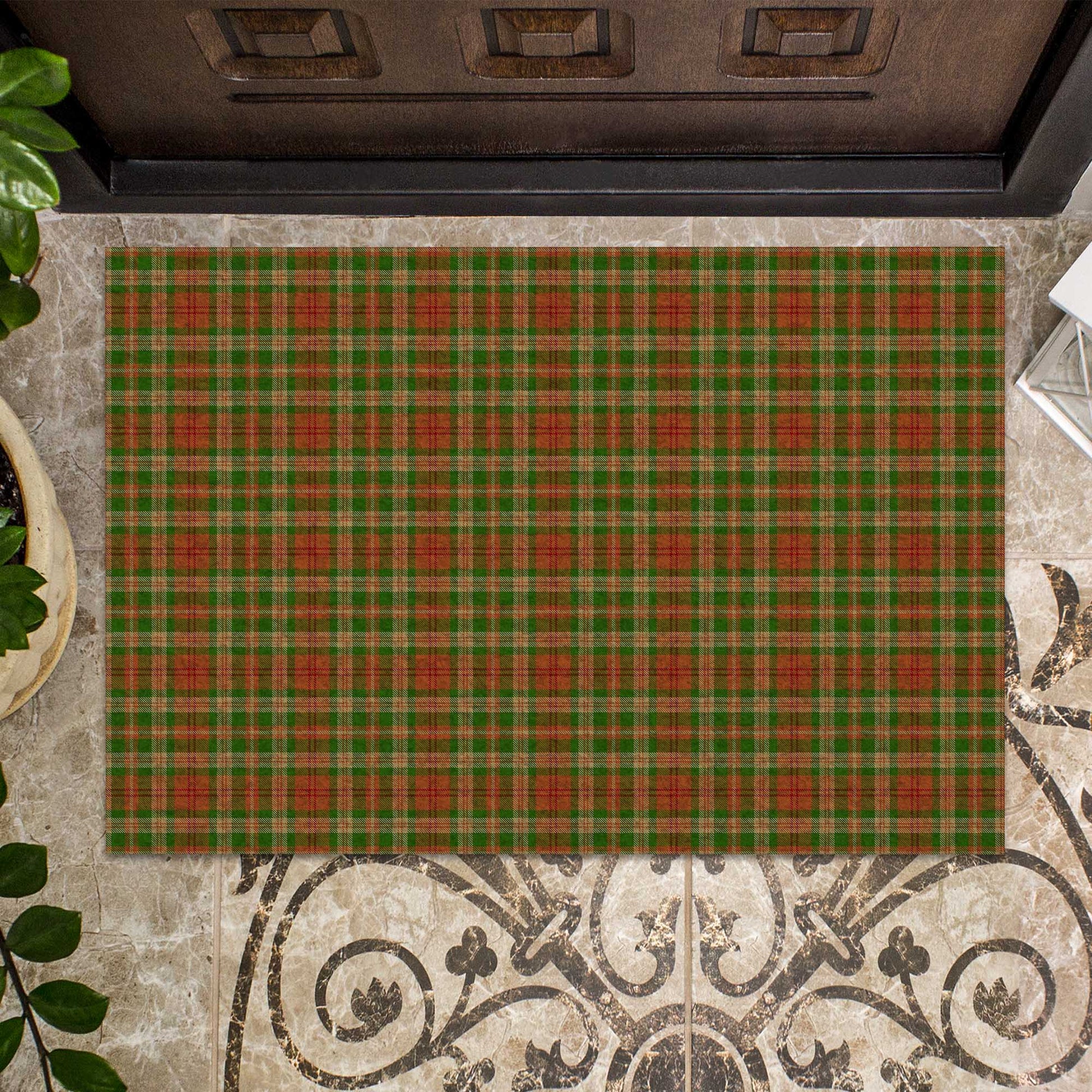 Pierce Tartan Door Mat - Tartanvibesclothing