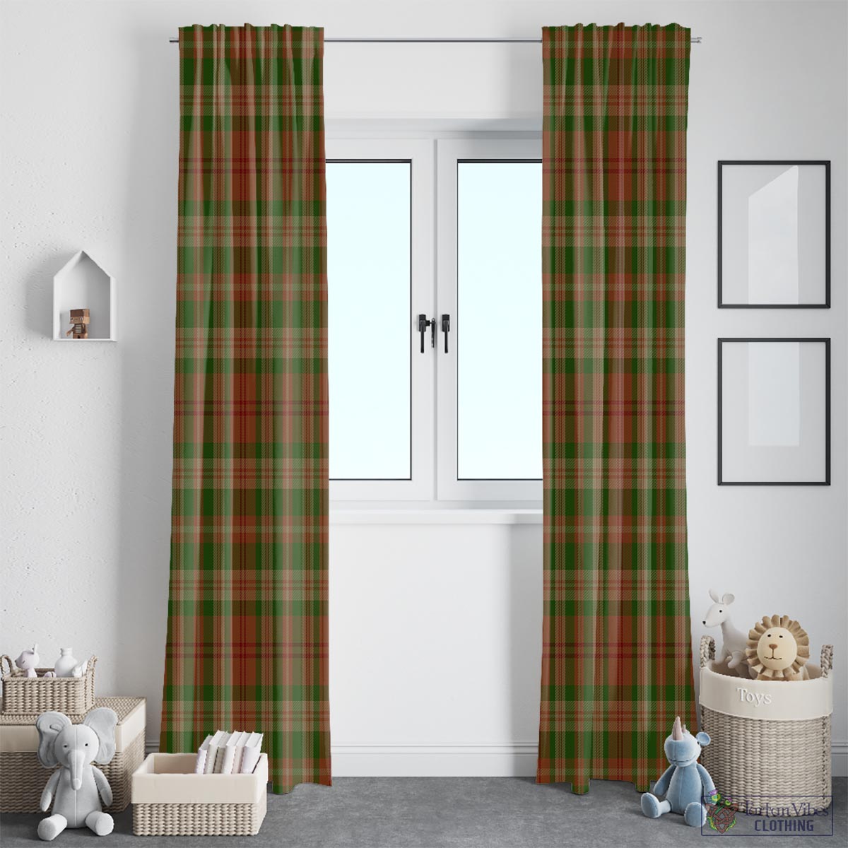 Pierce Tartan Window Curtain - Tartan Vibes Clothing