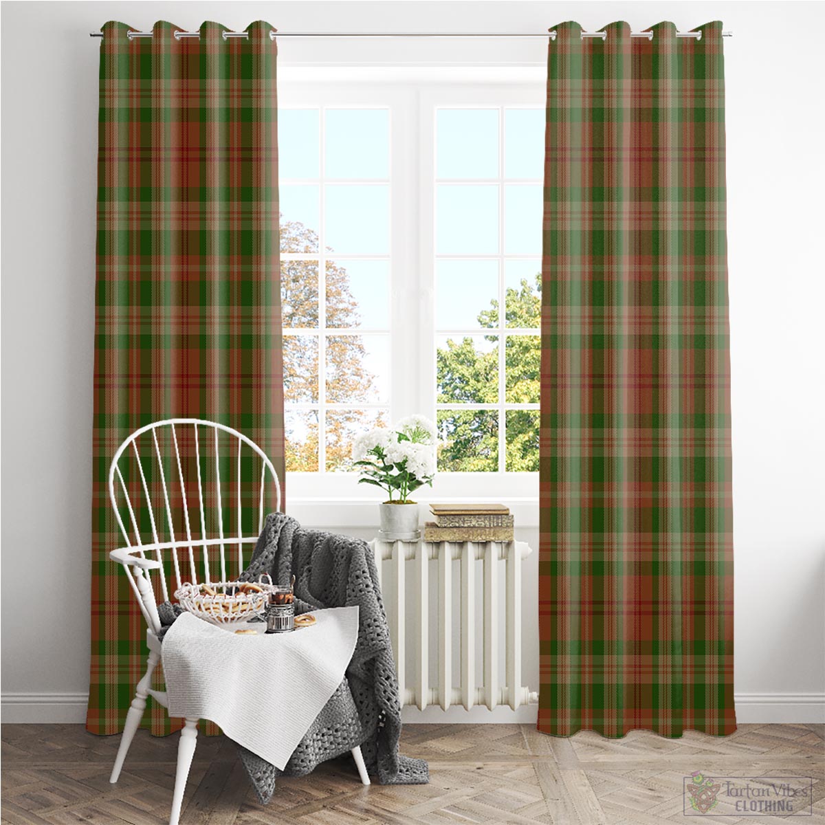 Pierce Tartan Window Curtain - Tartan Vibes Clothing