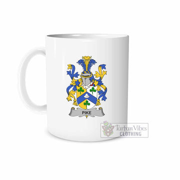 Pike Irish Clan Coat of Arms Ceramic Mug